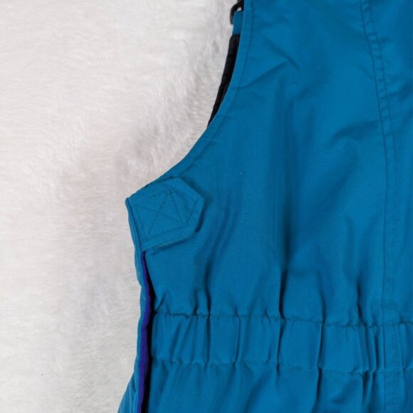 Vintage LL Bean Kids Thinsulate Ski Overalls Blue Youth Small 8 Insulated - Picture 10 of 13